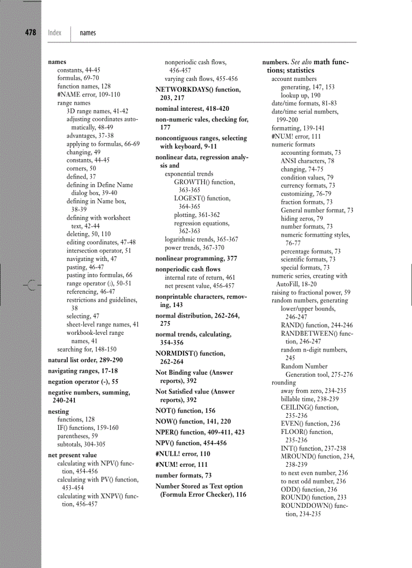 image for page Formulas and Functions with Microsoft Excel 2003