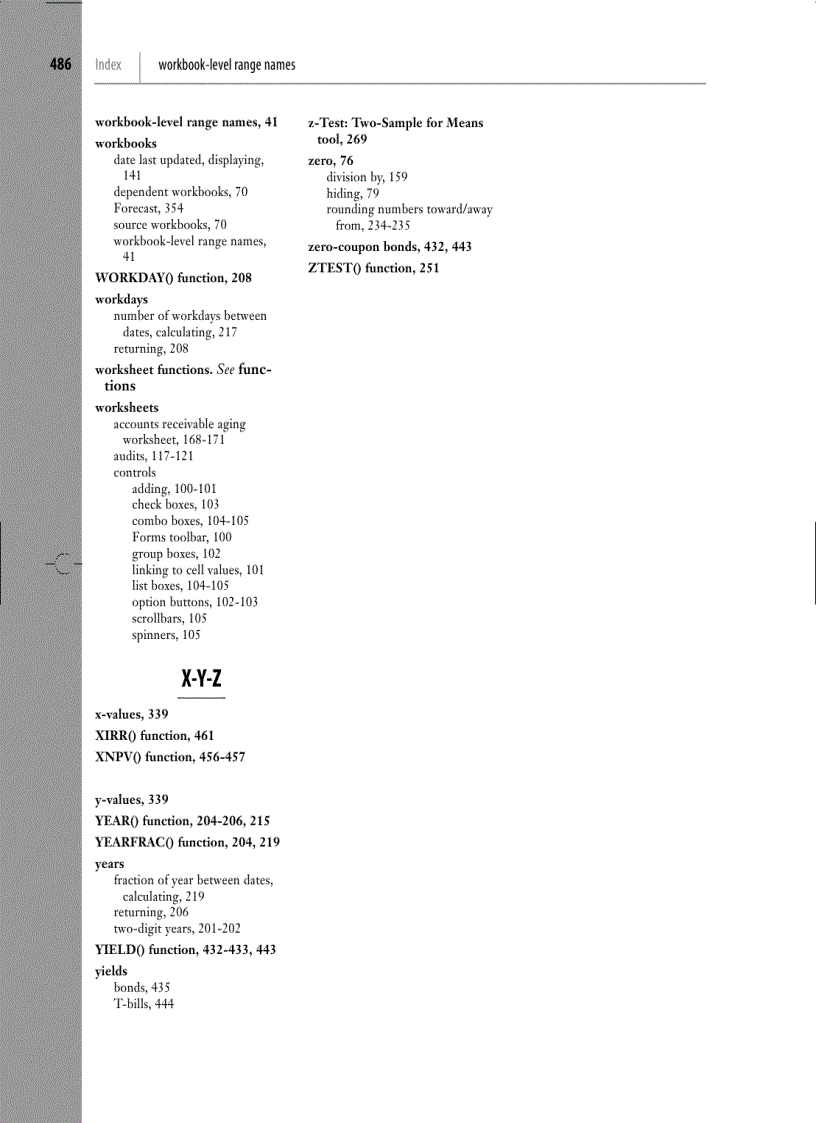 image for page Formulas and Functions with Microsoft Excel 2003