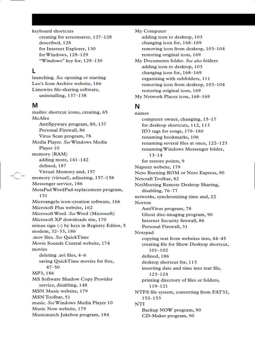 image for page Geeks On Call Windows XP 5 Minute Fixes