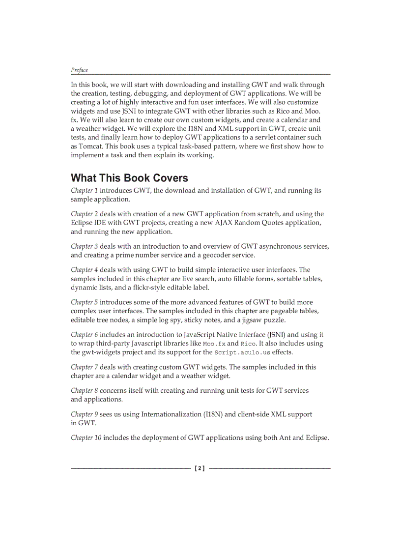 image for page Google Web Toolkit GWT Java AJAX Programming Feb 2007