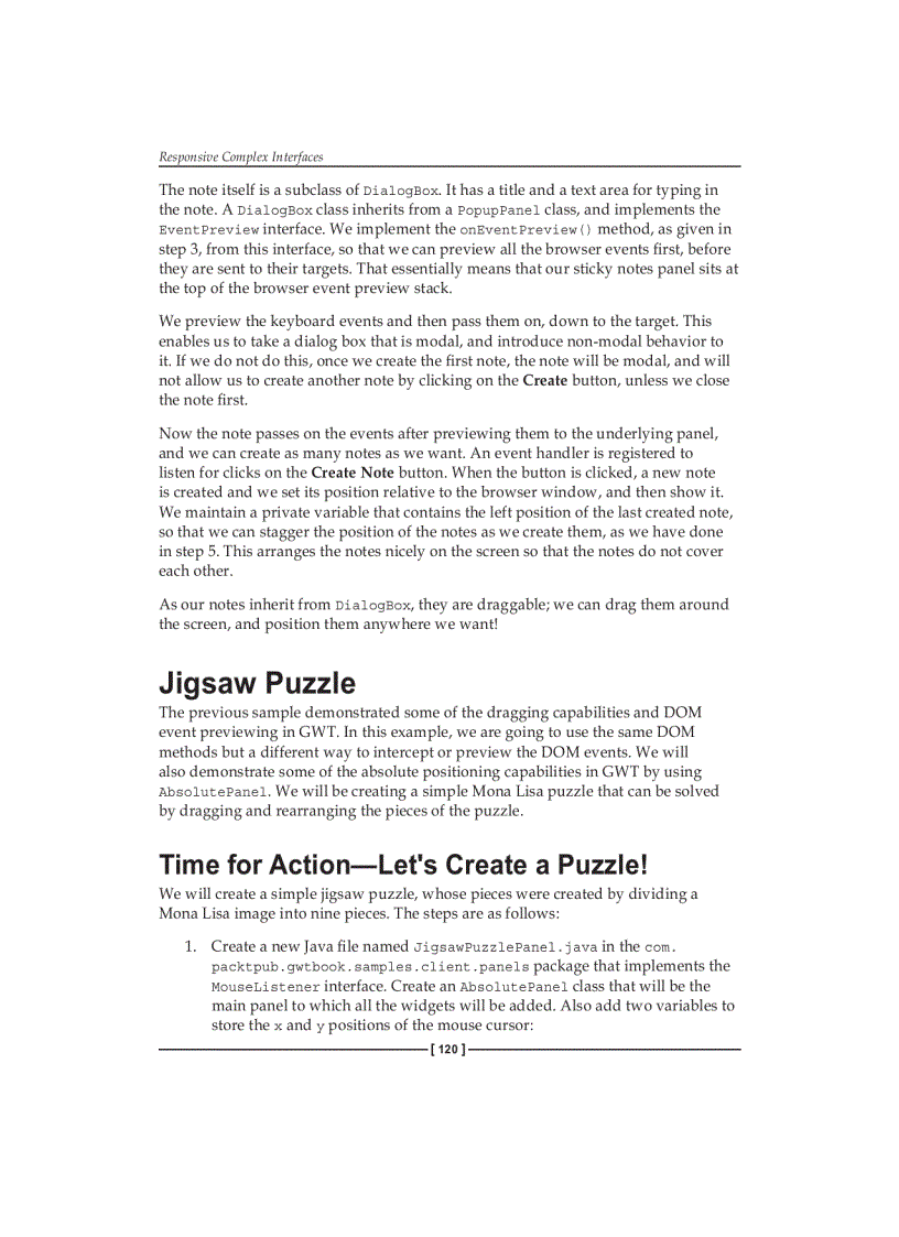 image for page Google Web Toolkit GWT Java AJAX Programming Feb 2007