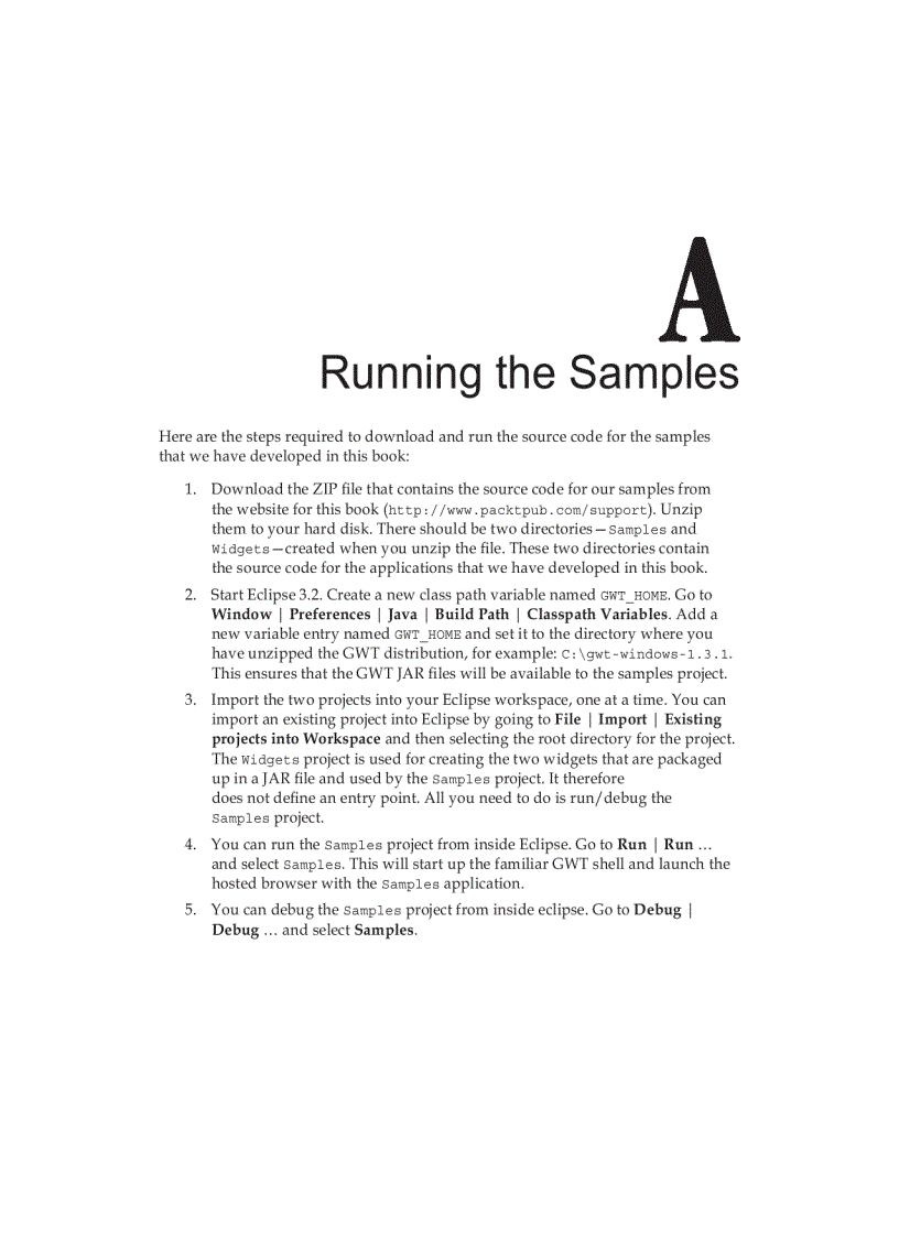 image for page Google Web Toolkit GWT Java AJAX Programming Feb 2007