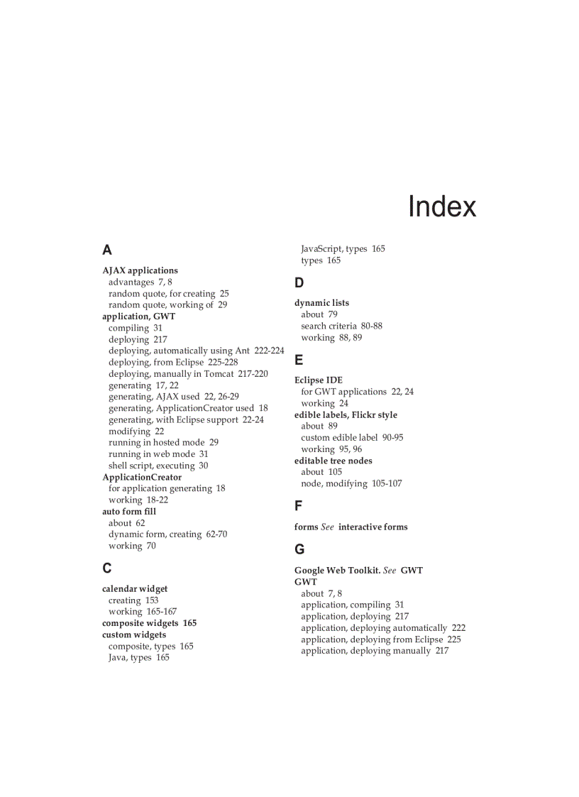 image for page Google Web Toolkit GWT Java AJAX Programming Feb 2007