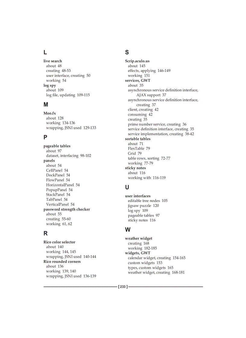 image for page Google Web Toolkit GWT Java AJAX Programming Feb 2007