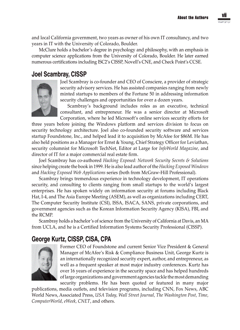 image for page Hacking Exposed 6 Network Security Secrets and Solutions