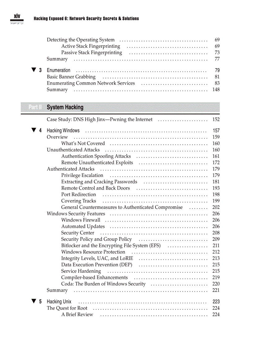 image for page Hacking Exposed 6 Network Security Secrets and Solutions
