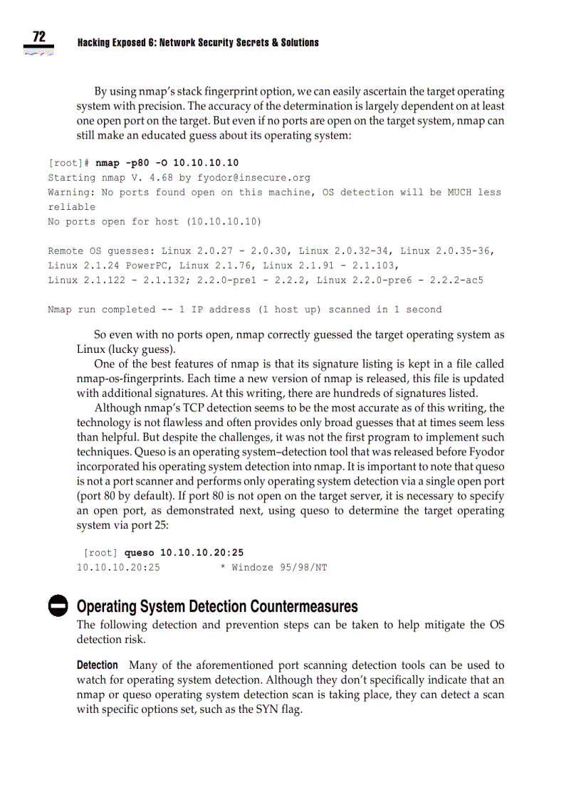 image for page Hacking Exposed 6 Network Security Secrets and Solutions