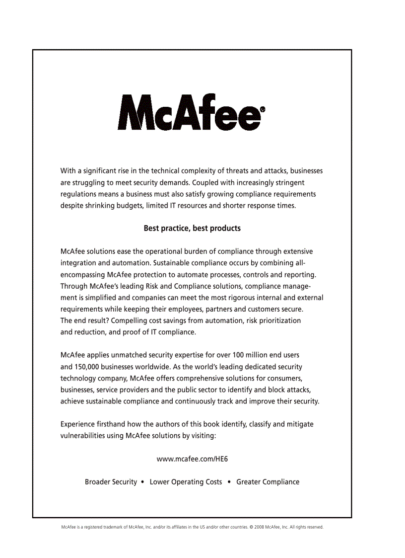 image for page Hacking Exposed 6 Network Security Secrets and Solutions