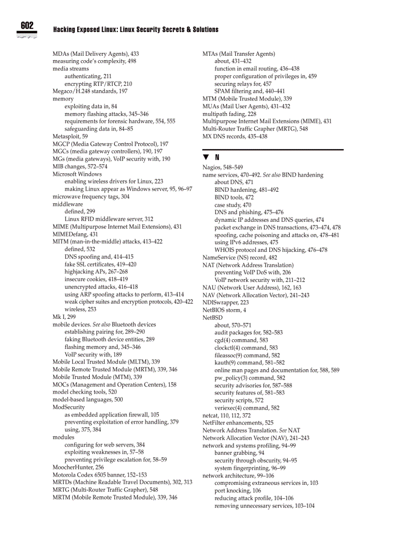 image for page Hacking Exposed Linux Security Secrets and Solutions Third Edition