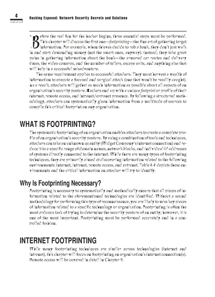 image for page Hacking Exposed Network Security Secrets and Solutions Third Edition