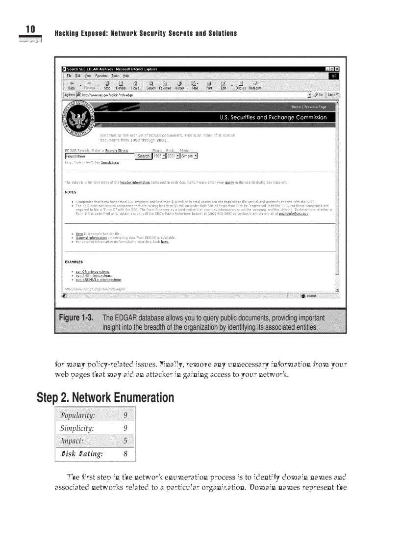 image for page Hacking Exposed Network Security Secrets and Solutions Third Edition
