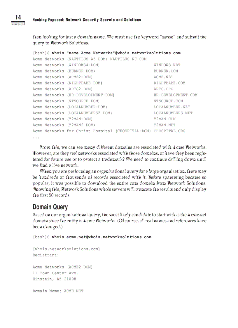 image for page Hacking Exposed Network Security Secrets and Solutions Third Edition