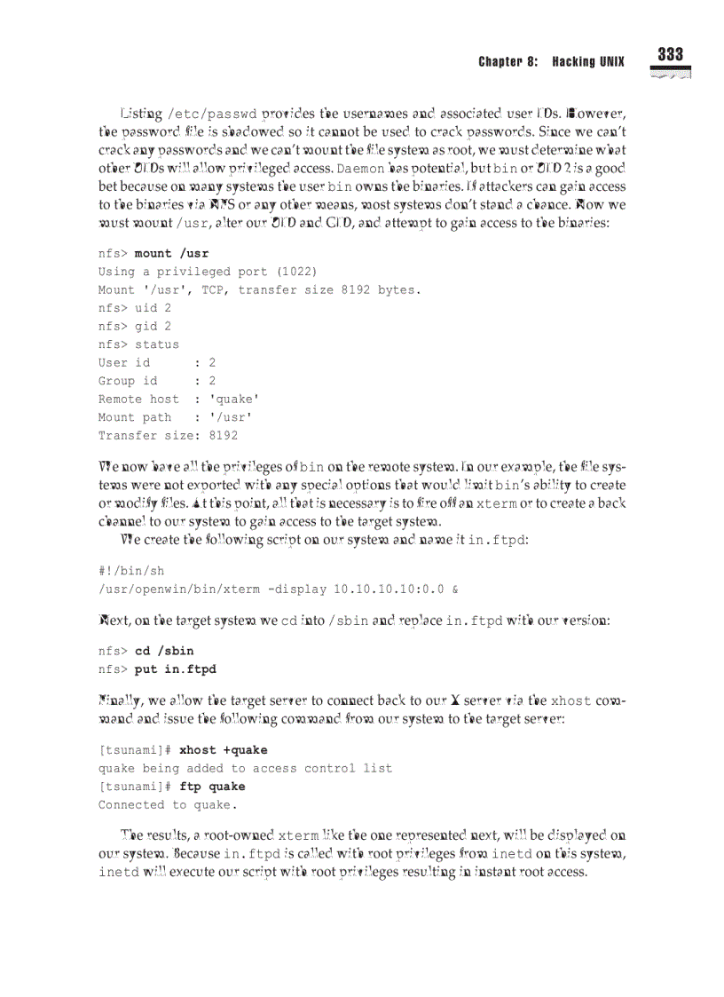 image for page Hacking Exposed Network Security Secrets and Solutions Third Edition