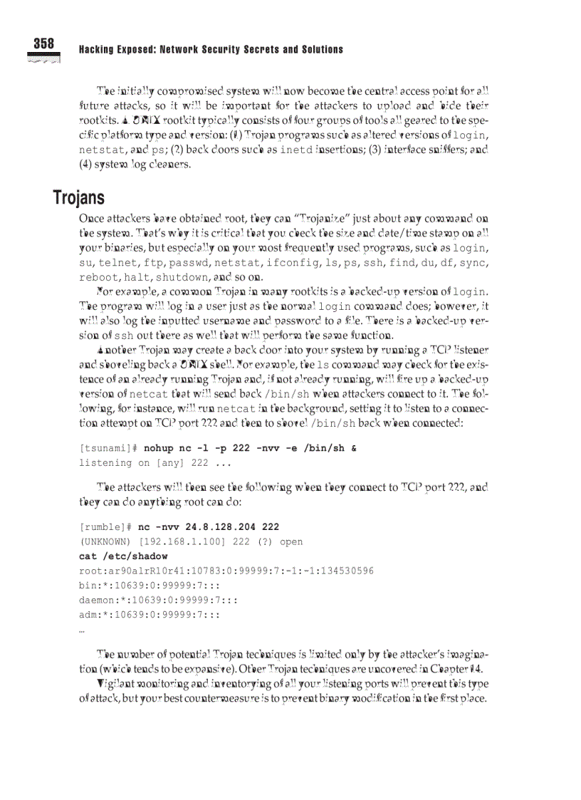 image for page Hacking Exposed Network Security Secrets and Solutions Third Edition