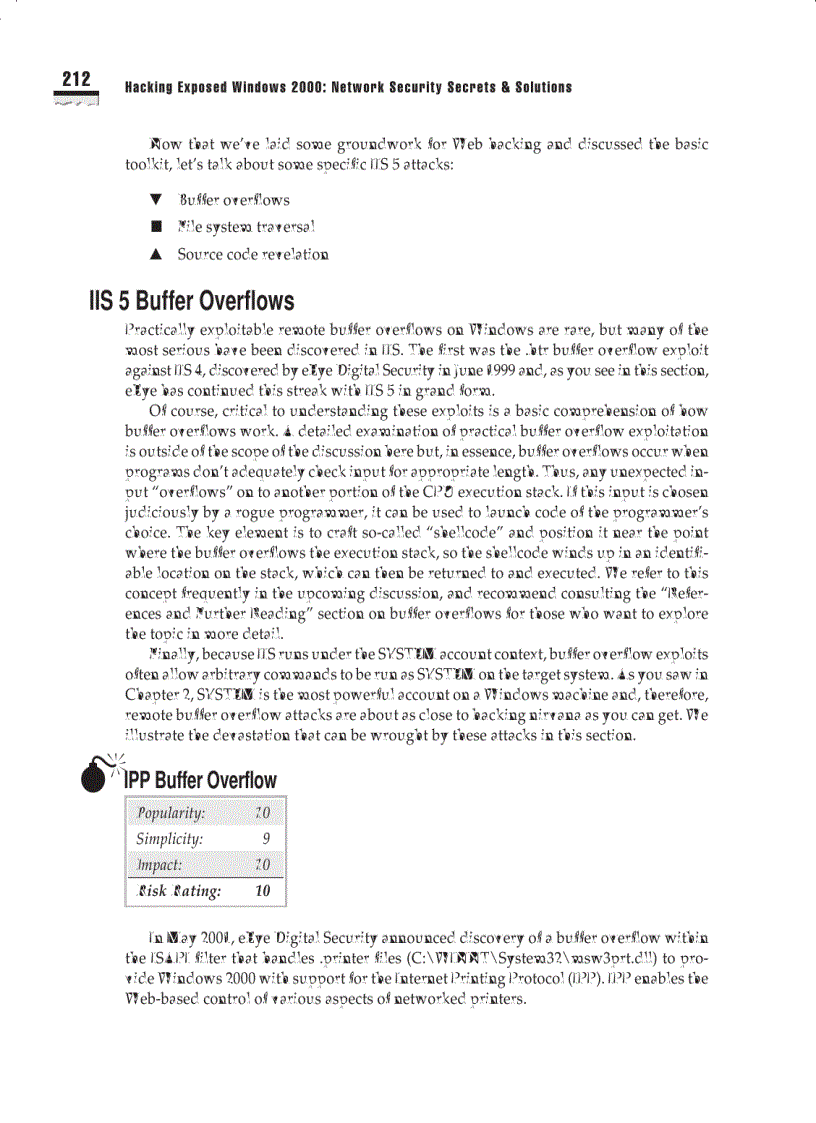 image for page Hacking Exposed Network Security Secrets and Solutions Third Edition