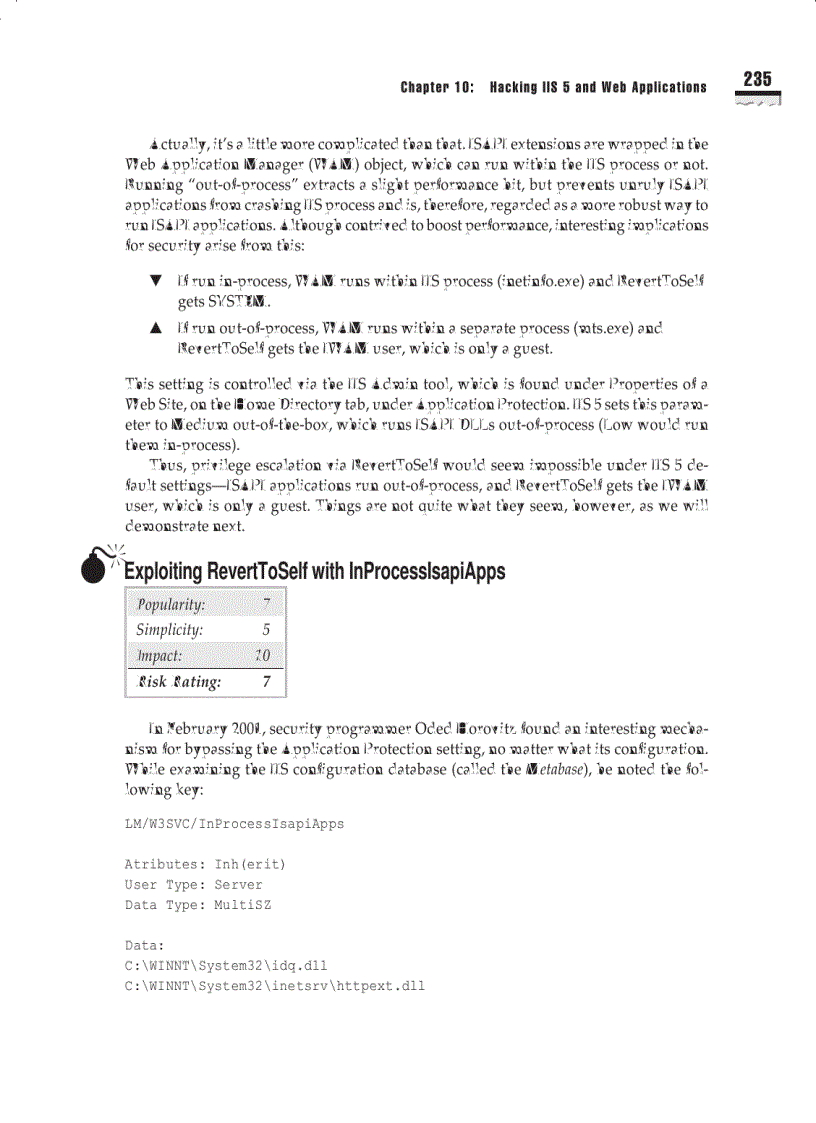 image for page Hacking Exposed Network Security Secrets and Solutions Third Edition