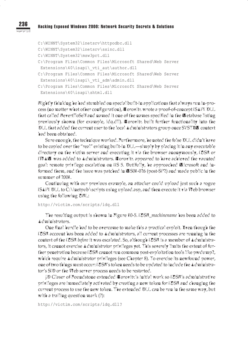 image for page Hacking Exposed Network Security Secrets and Solutions Third Edition