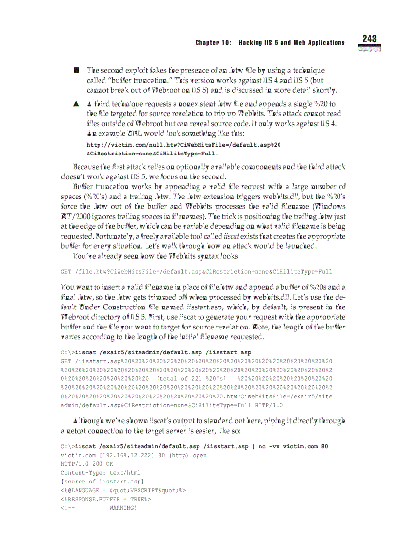 image for page Hacking Exposed Network Security Secrets and Solutions Third Edition