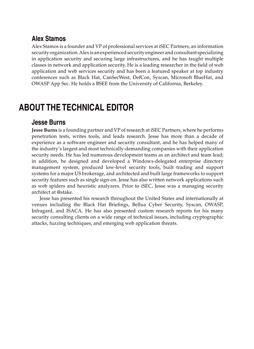 image for page Hacking Exposed Web 2 0 Security Secrets and Solutions Dec 2007