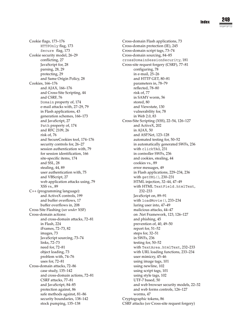 image for page Hacking Exposed Web 2 0 Security Secrets and Solutions Dec 2007