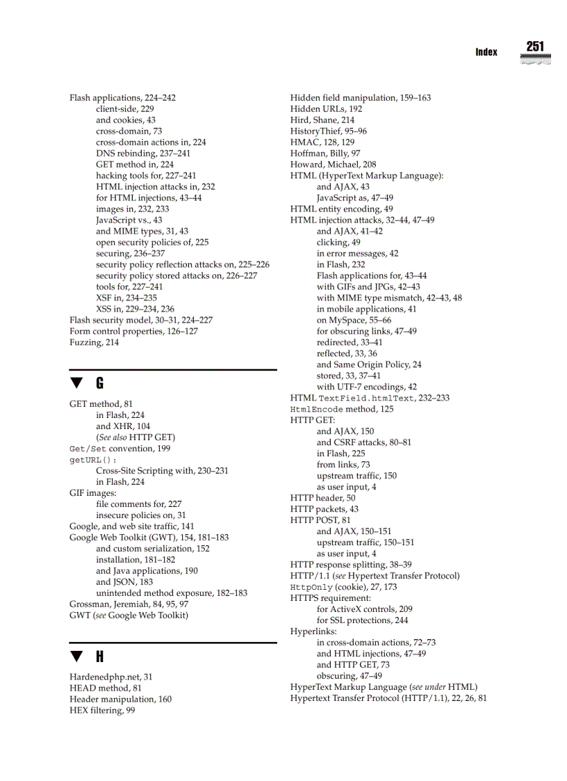 image for page Hacking Exposed Web 2 0 Security Secrets and Solutions Dec 2007