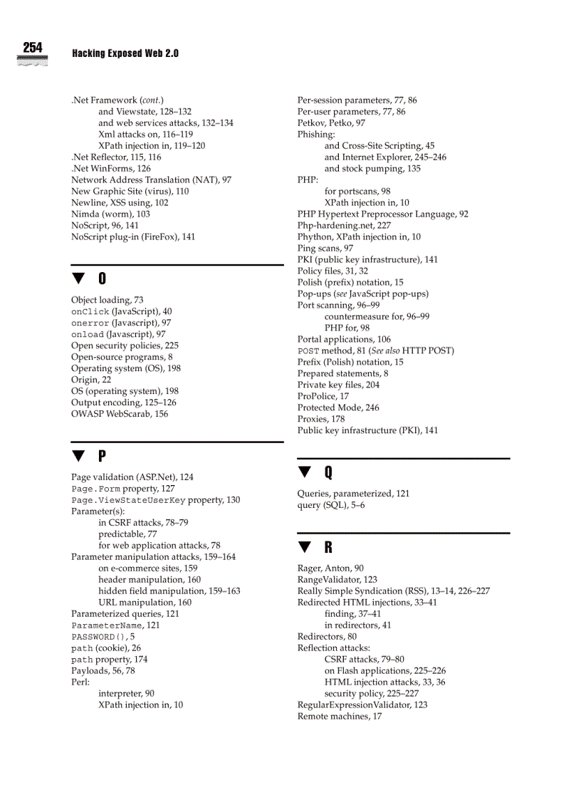 image for page Hacking Exposed Web 2 0 Security Secrets and Solutions Dec 2007