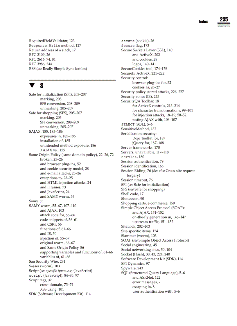 image for page Hacking Exposed Web 2 0 Security Secrets and Solutions Dec 2007