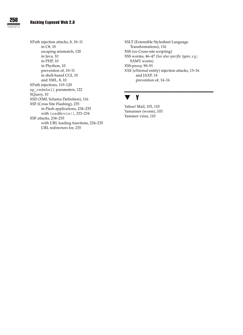 image for page Hacking Exposed Web 2 0 Security Secrets and Solutions Dec 2007