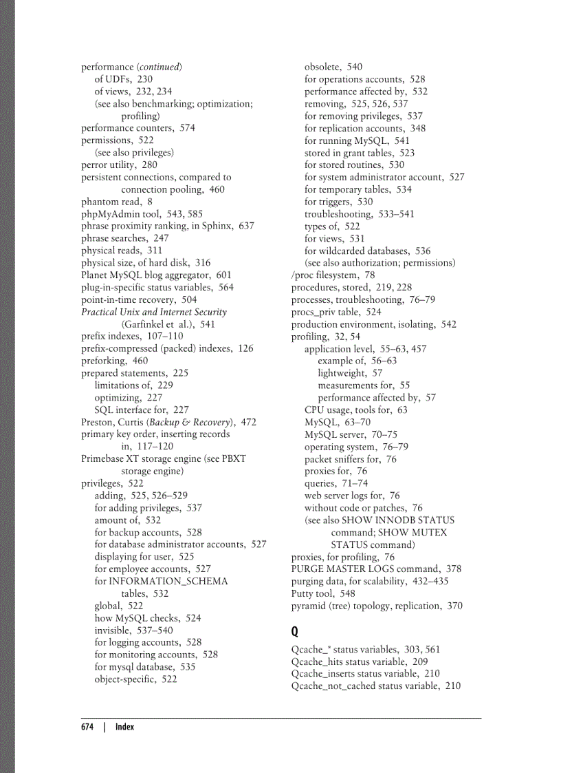 image for page High Performance MySQL Second Edition Jun 2008