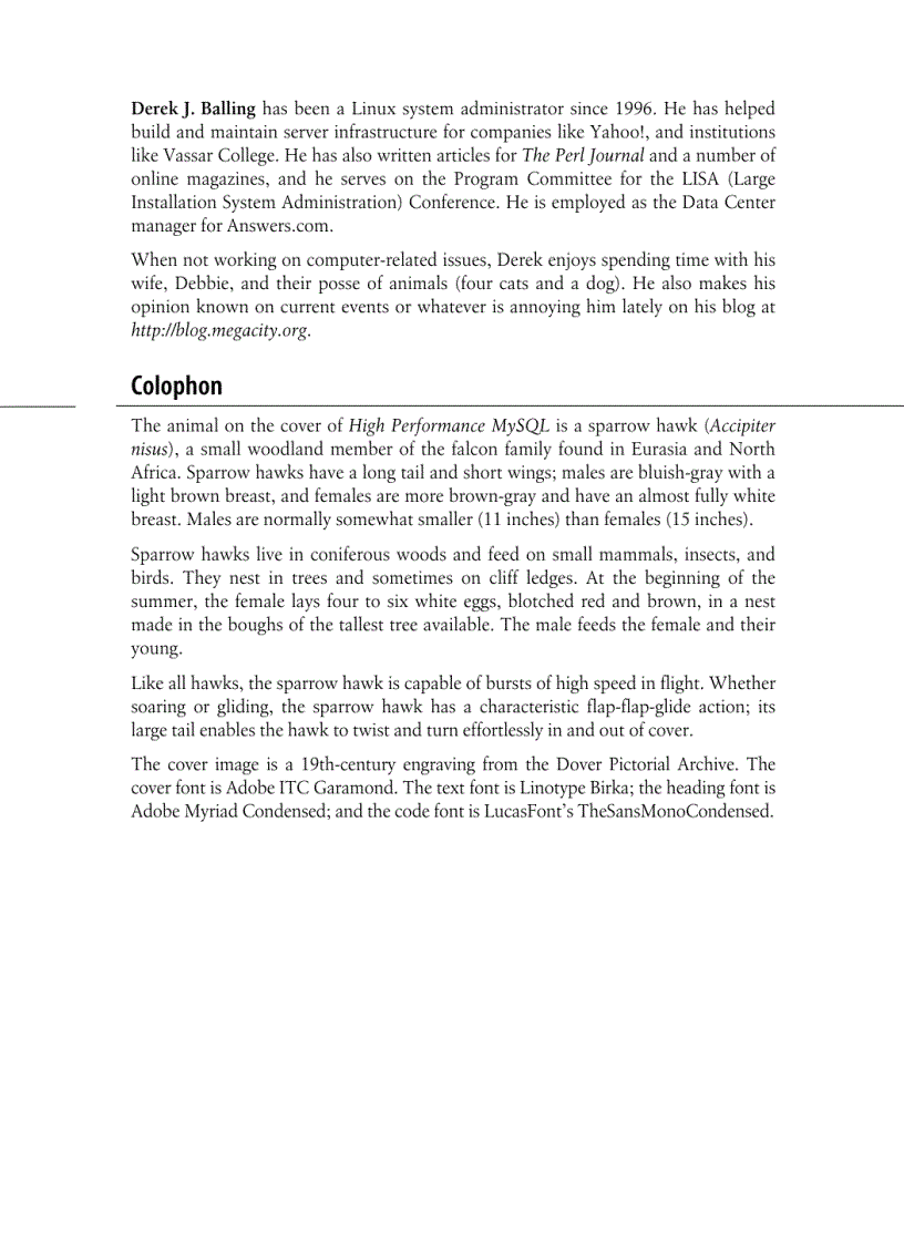 image for page High Performance MySQL Second Edition Jun 2008