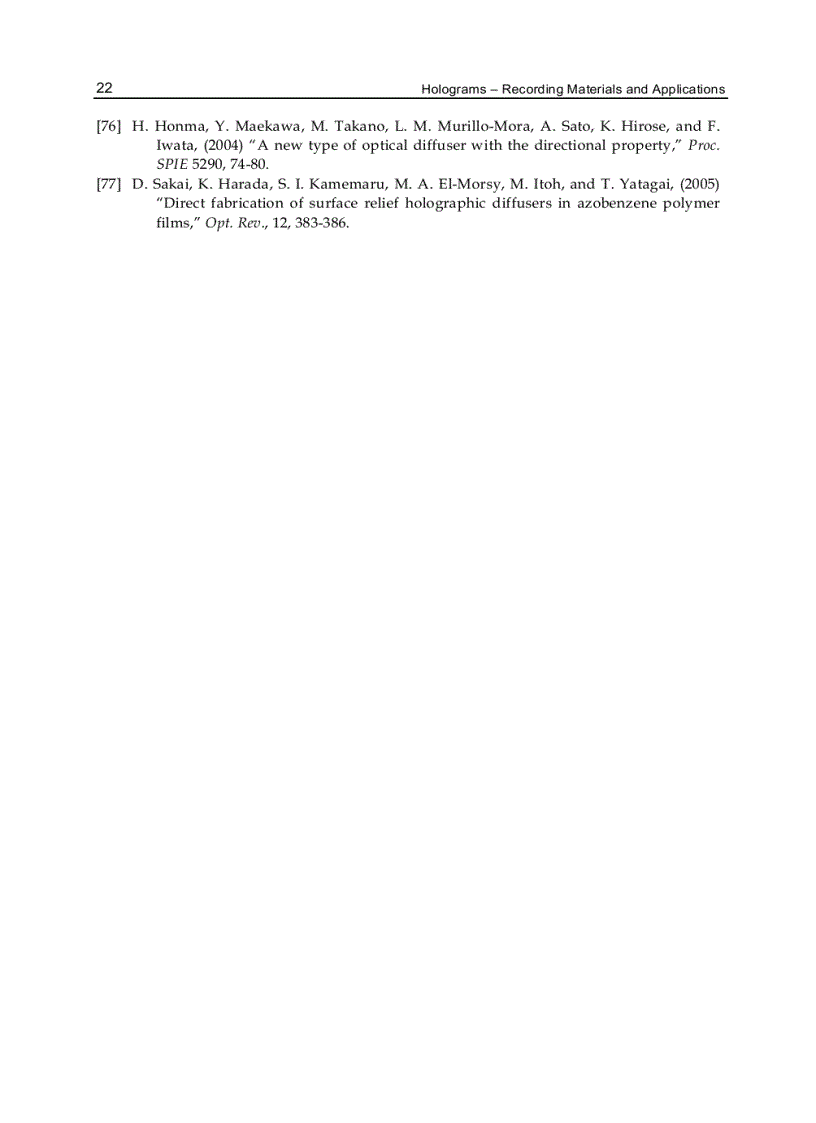 image for page Holograms Recording Materials and Applications
