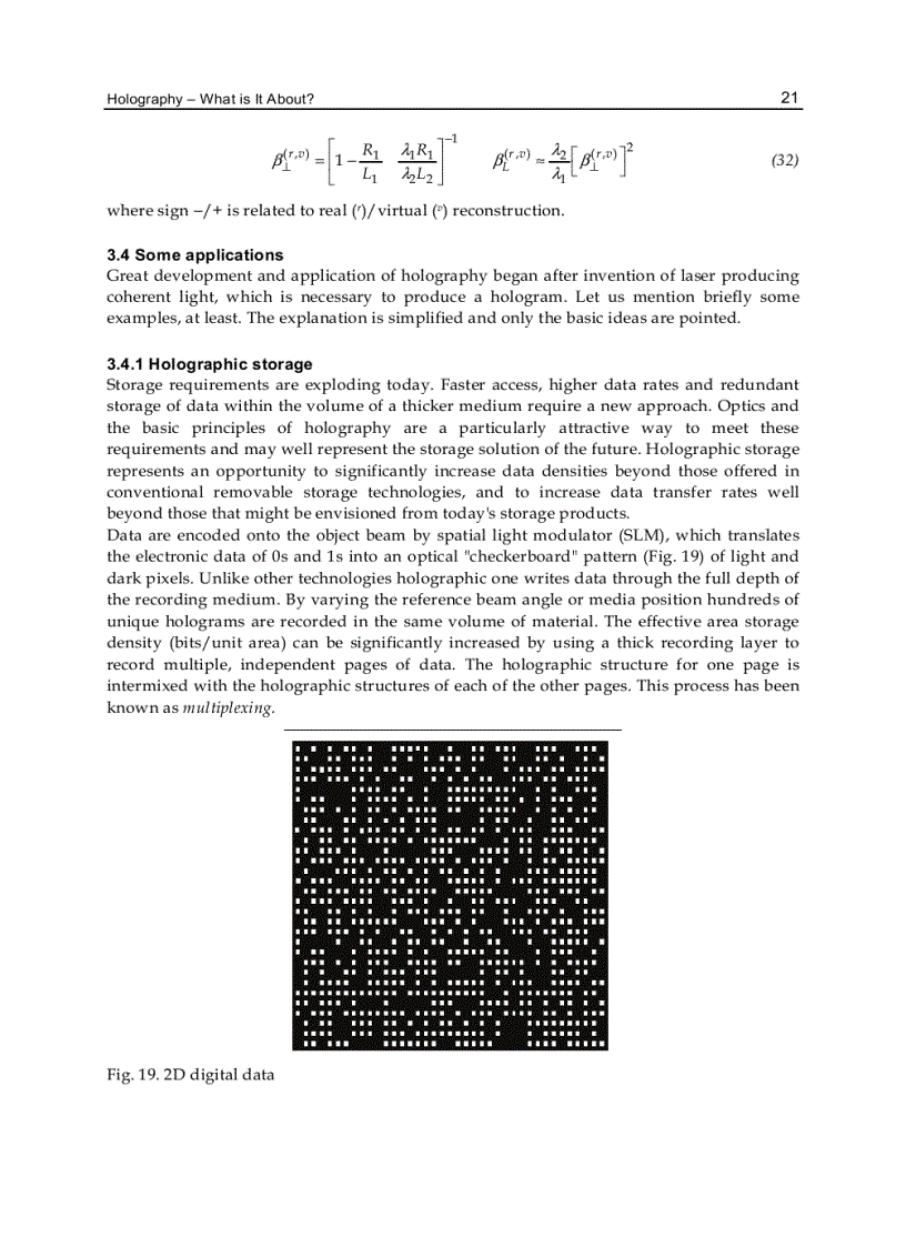 image for page Holography Different Fields of Application