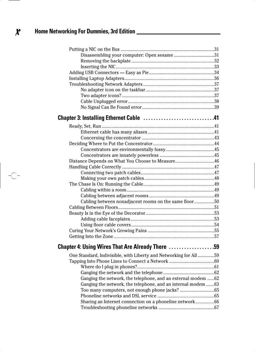 image for page Home Networking For Dummies 3rd Edition