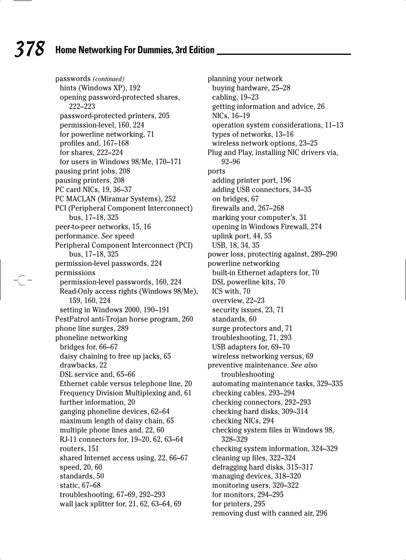 image for page Home Networking For Dummies 3rd Edition