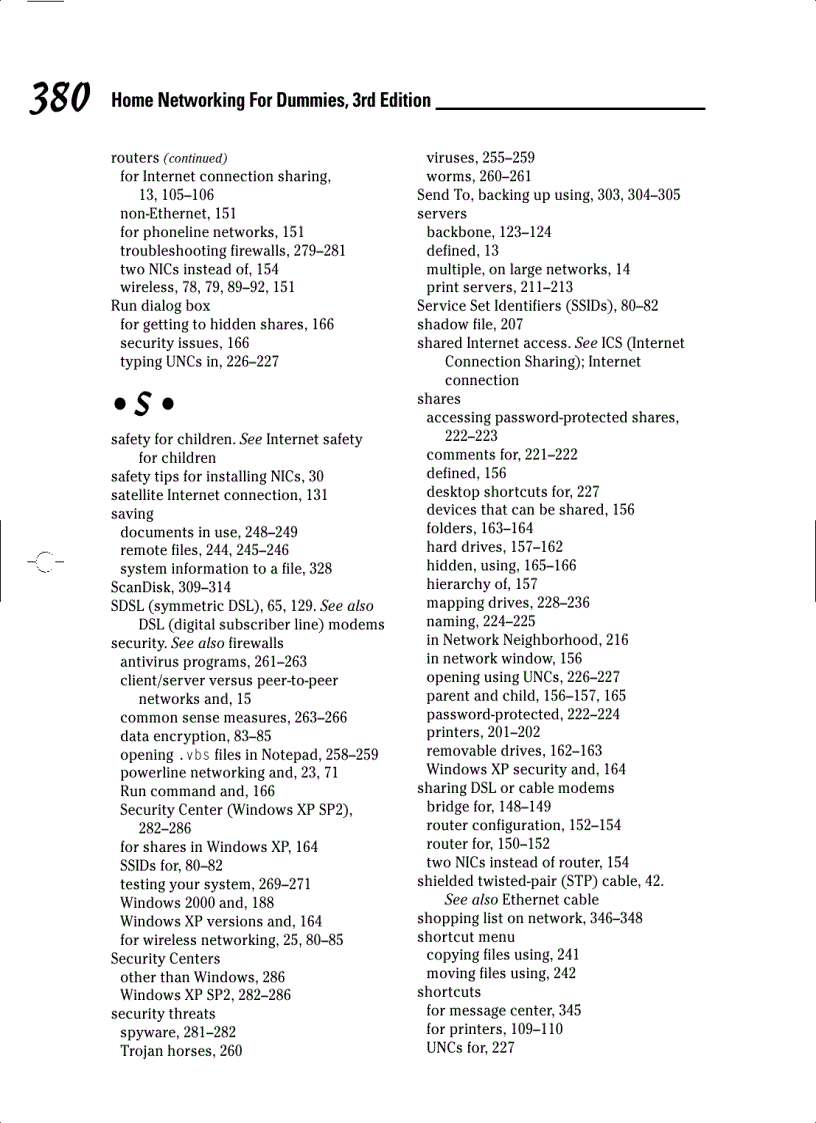 image for page Home Networking For Dummies 3rd Edition