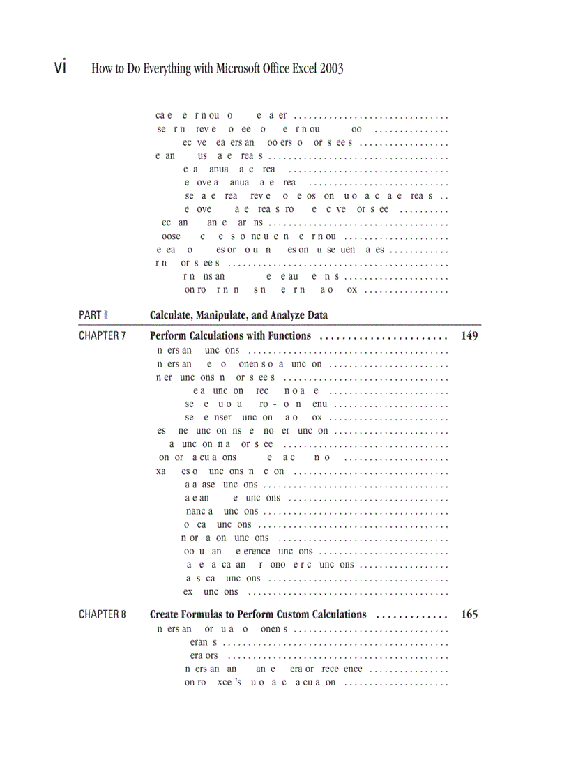 image for page How to Do Everything With Microsoft Office Excel 2003