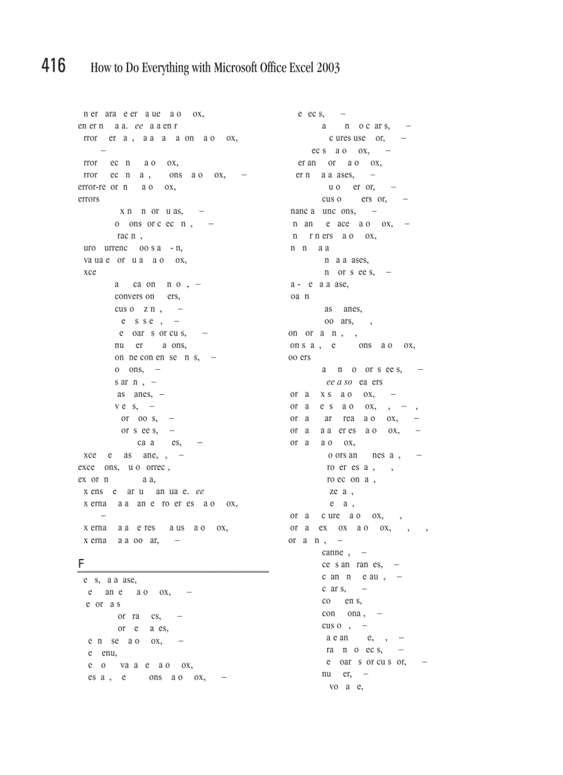 image for page How to Do Everything With Microsoft Office Excel 2003