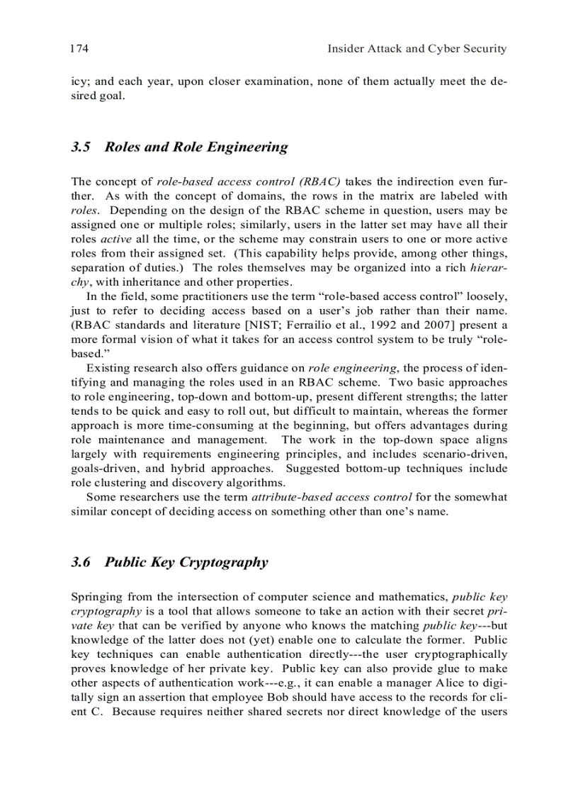 image for page Insider Attack and Cyber Security Beyond the Hacker Apr 2008