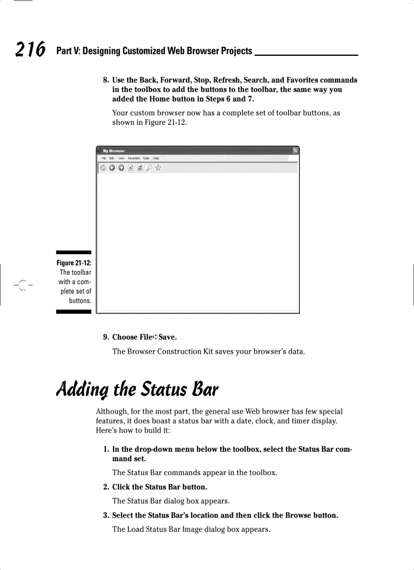image for page Internet Explorer Construction Kit For Dummies