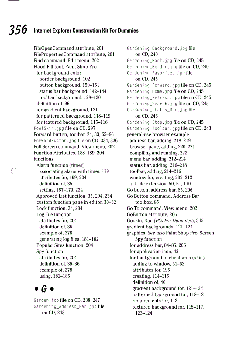 image for page Internet Explorer Construction Kit For Dummies