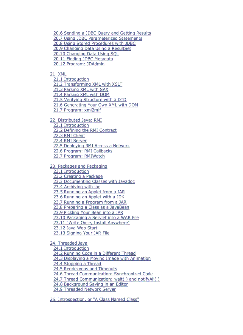 image for page Java Cookbook Jun 2001