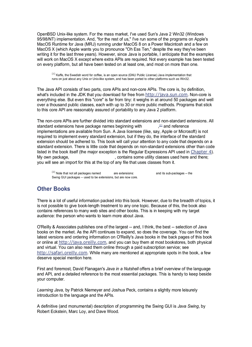 image for page Java Cookbook Jun 2001