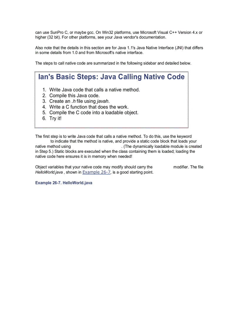 image for page Java Cookbook Jun 2001