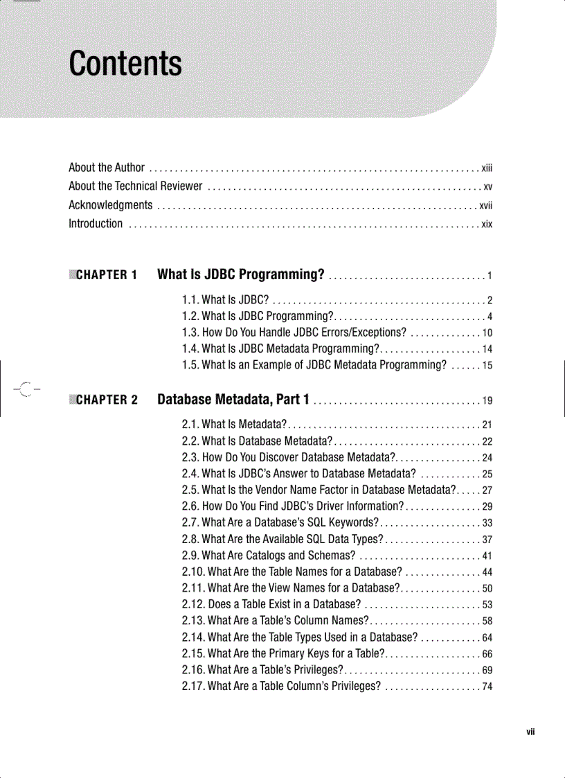 image for page JDBC Metadata