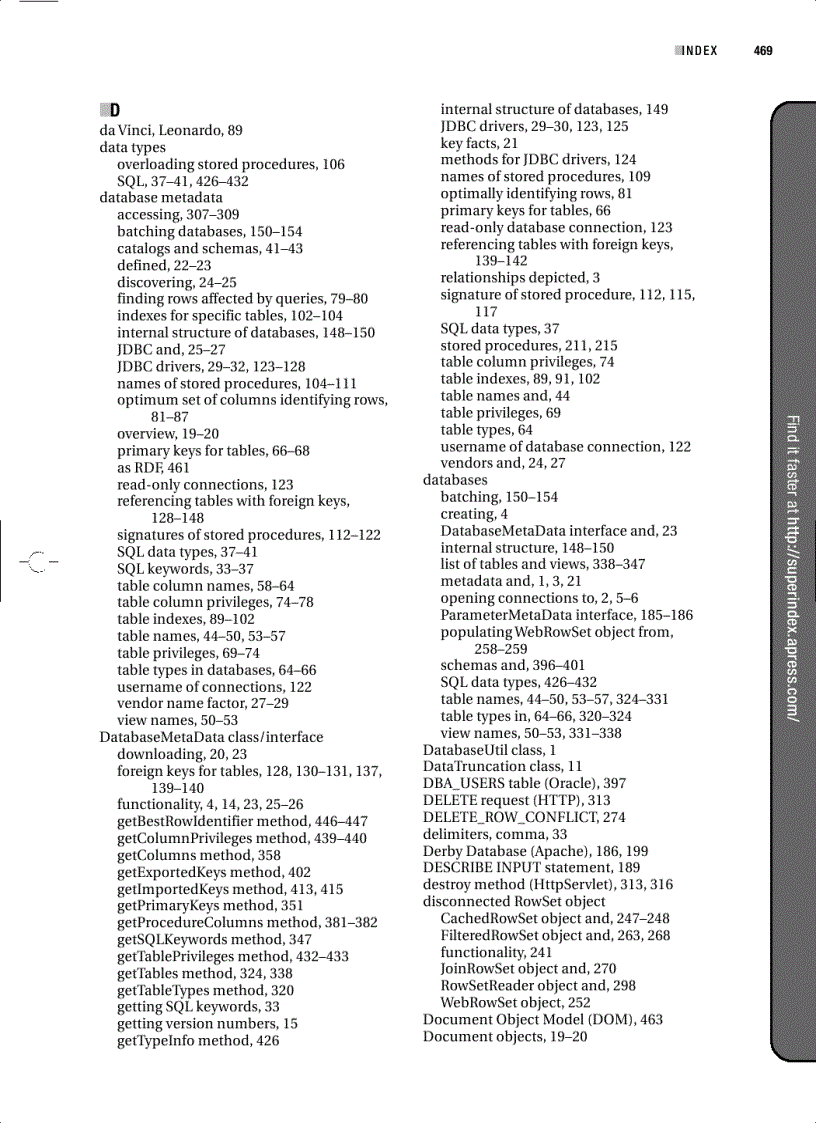 image for page JDBC Metadata