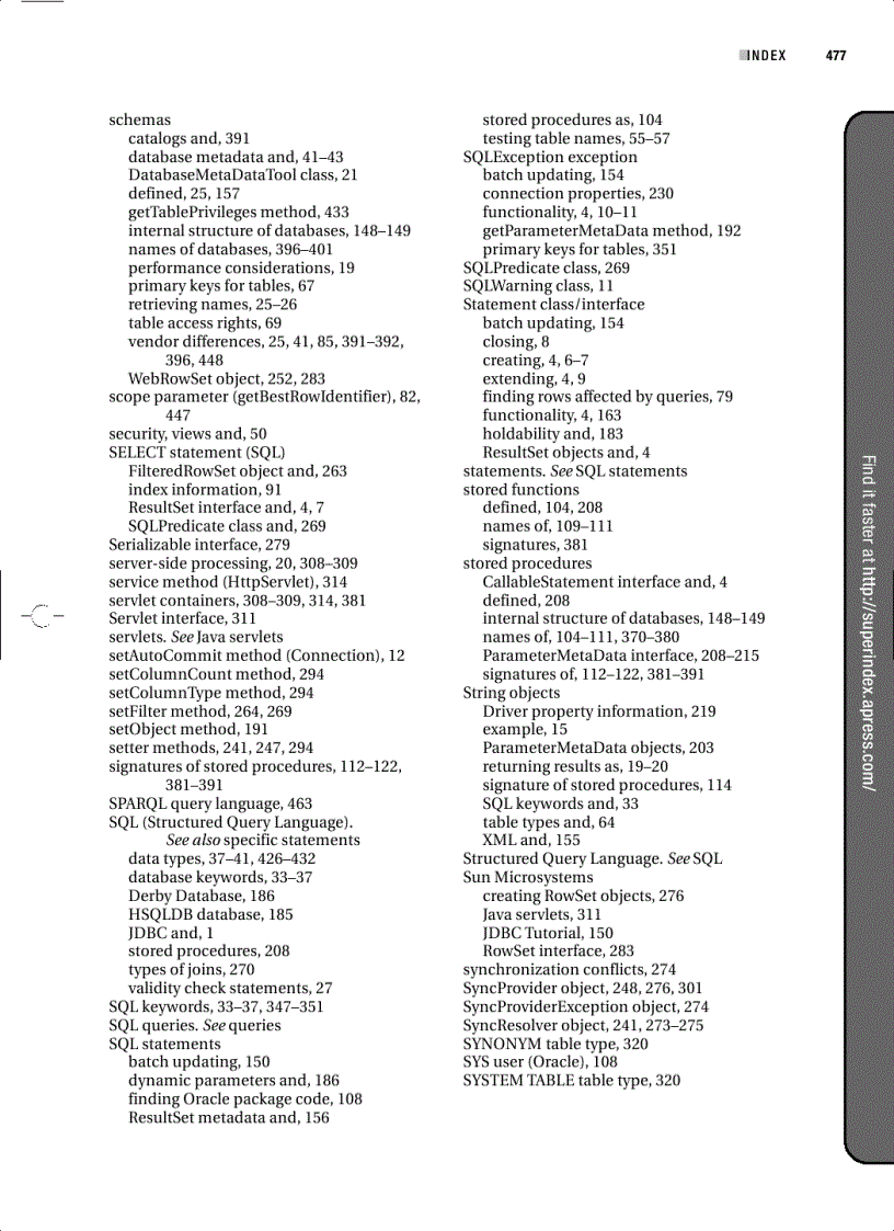 image for page JDBC Metadata