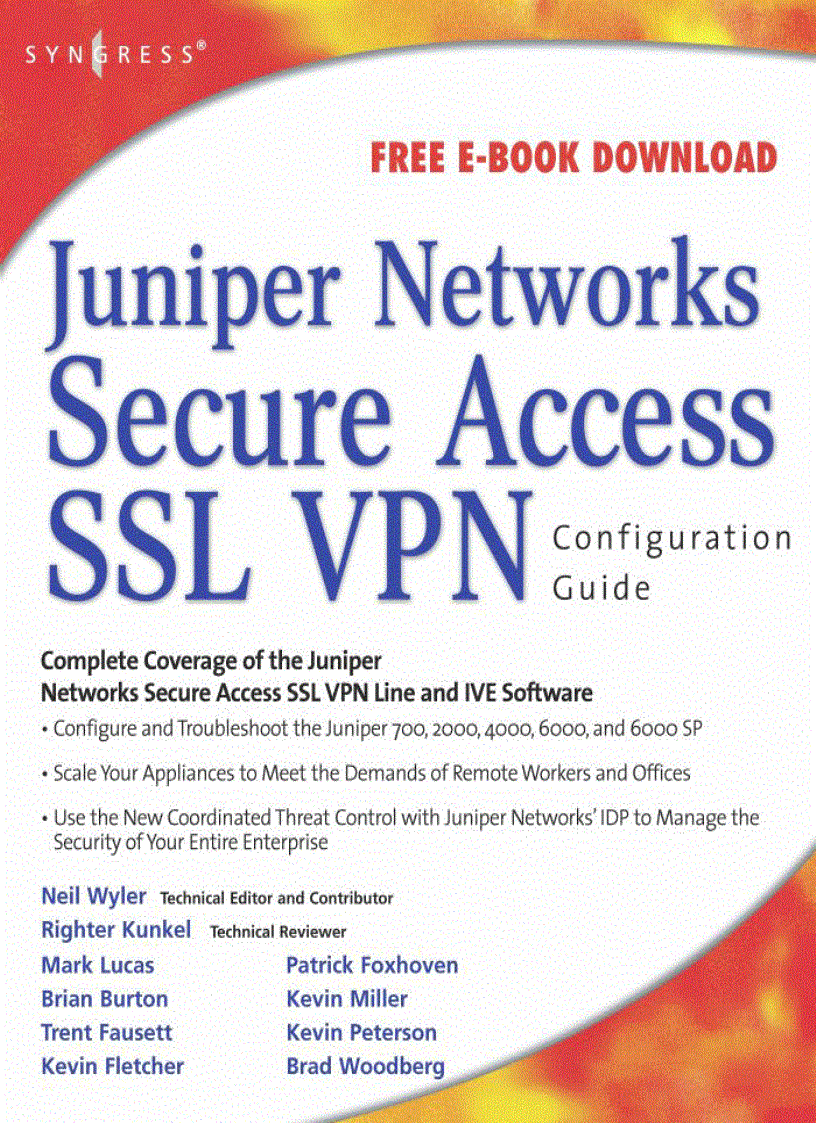 image for page Juniper Networks Secure Access SSL VPN Configuration Guide