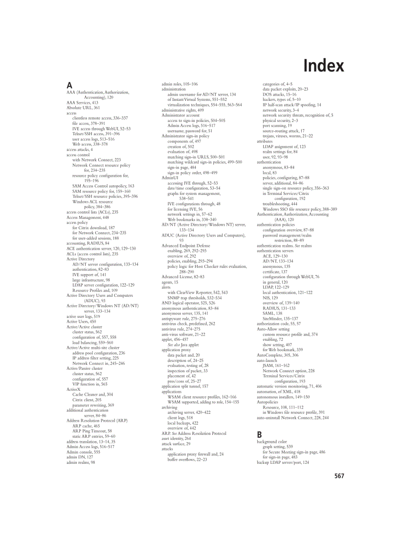 image for page Juniper Networks Secure Access SSL VPN Configuration Guide