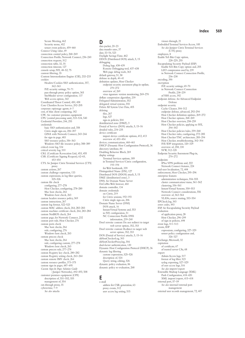 image for page Juniper Networks Secure Access SSL VPN Configuration Guide