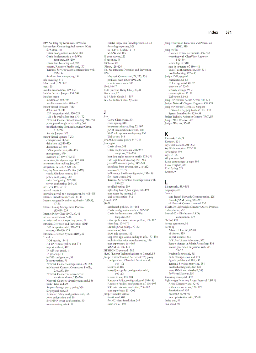 image for page Juniper Networks Secure Access SSL VPN Configuration Guide